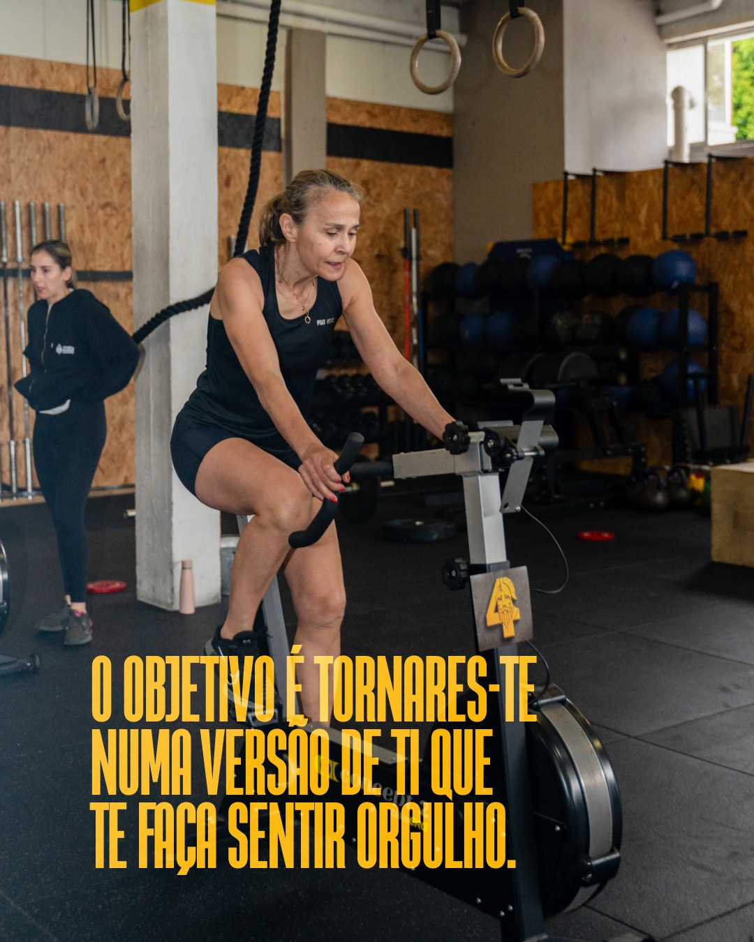 Uma versão melhor, treino após treino. 💪
